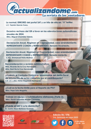 Revista digital ACTUALIZANDOME.COM número 176. 1ra Quincena Mayo 2025