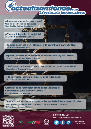 Revista digital ACTUALIZANDOME.COM número 187 2da Quincena octubre 2025